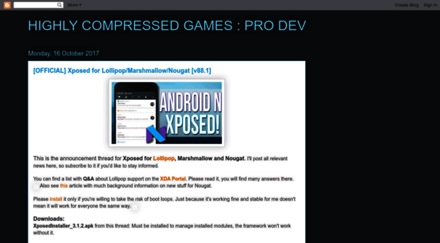 compressedgamesprodev.blogspot.in