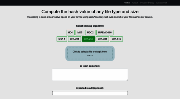 computehash.com