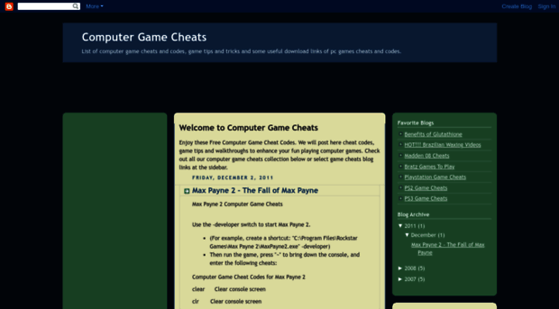 computer-gamecheats.blogspot.com