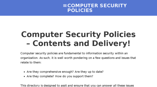 computer-security-policies.com