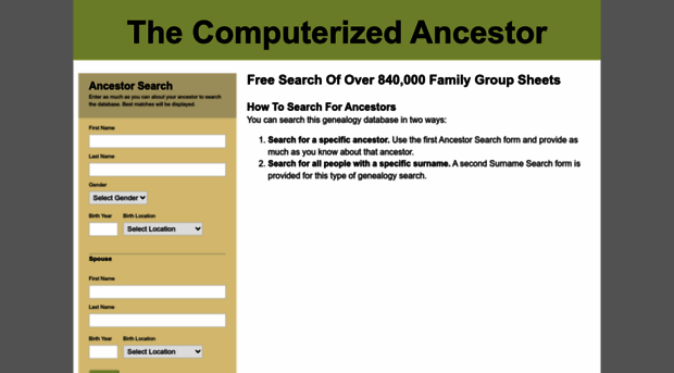 computerized-ancestor.com