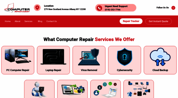 computerrepairalbany.net