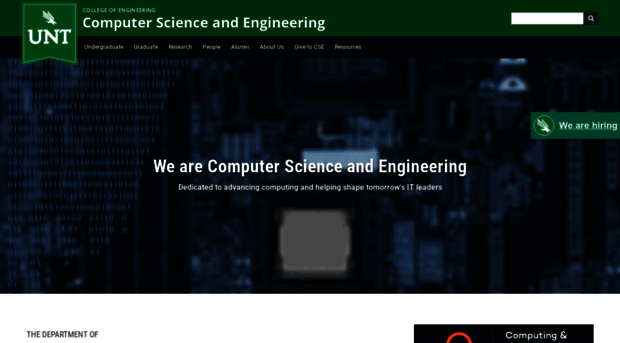 computerscience.engineering.unt.edu