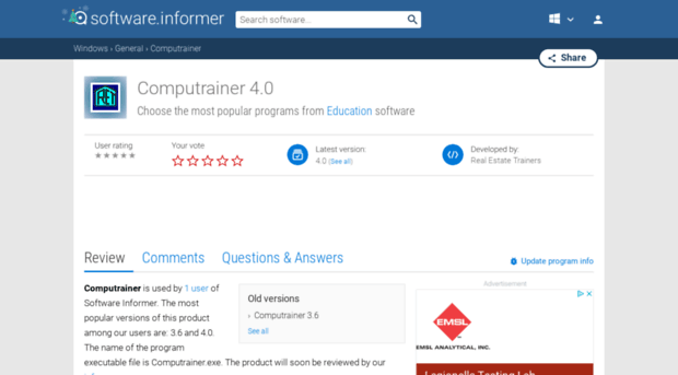 computrainer.software.informer.com