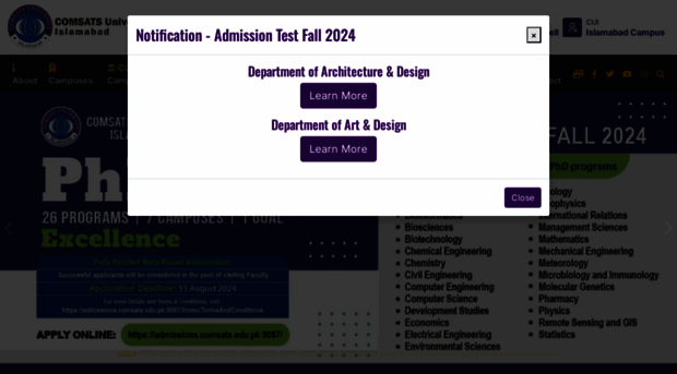 comsats.edu.pk