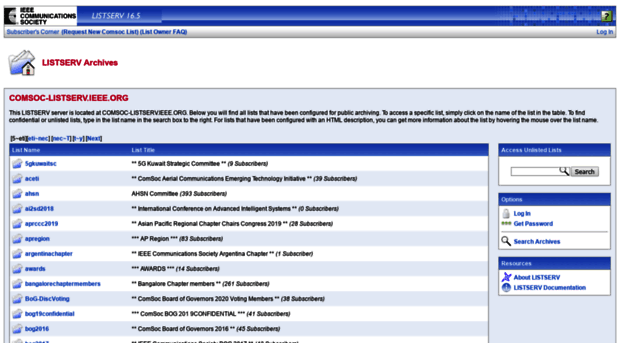 comsoc-listserv.ieee.org