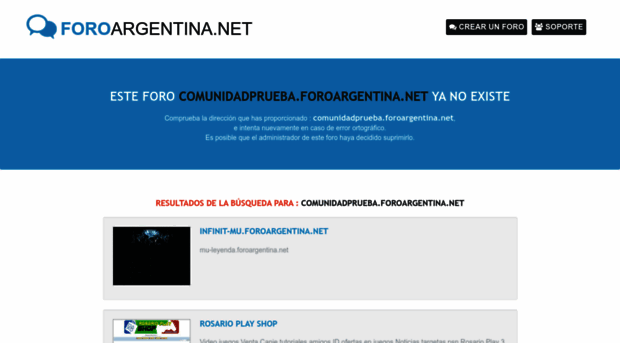 comunidadprueba.foroargentina.net