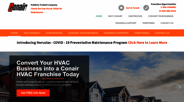 conairhvacfranchise.com