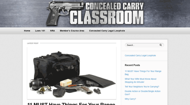 concealedcarryclassroom.com