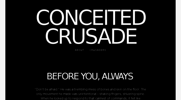 conceitedcrusade.com