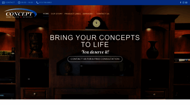 concepthometheatre.com