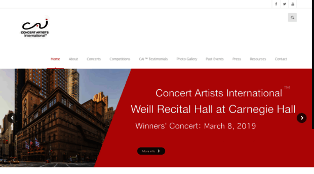 concertartistsinternational.com