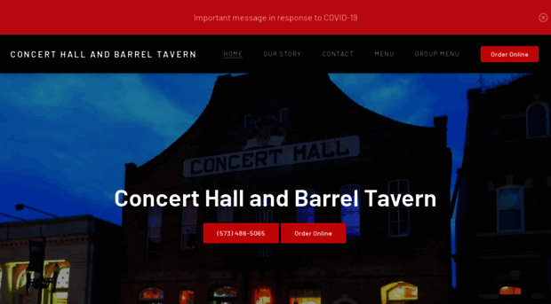 concerthallandbarrel.com