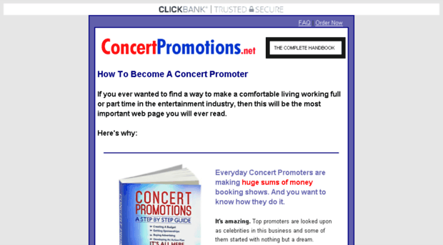 concertpromotions.net