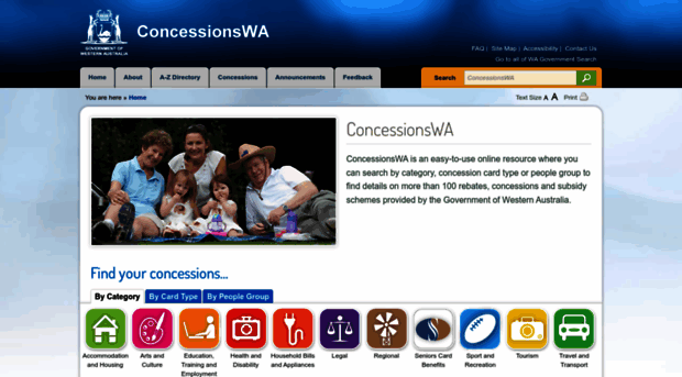 concessions.communities.wa.gov.au