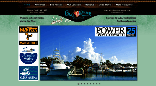 conchharbormarina.com