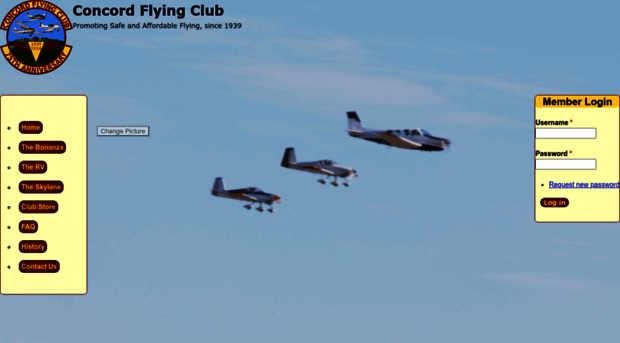 concordflyingclub.com