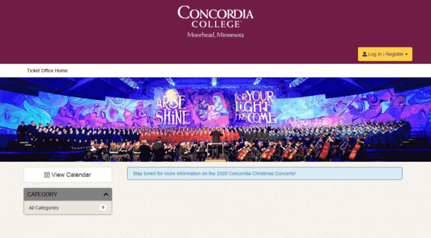 concordiachristmas.universitytickets.com