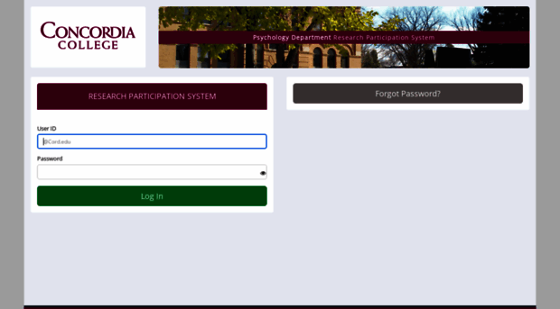 concordiacollege.sona-systems.com