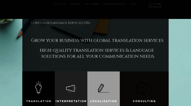 concordislanguageservices.com