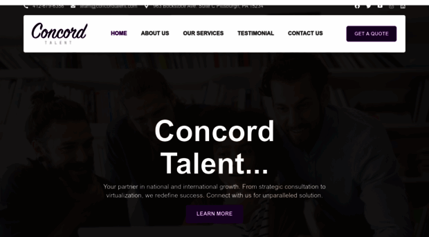 concordtalent.com