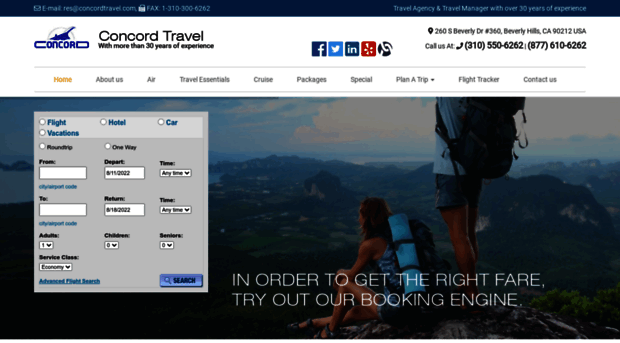 concordtravel.com