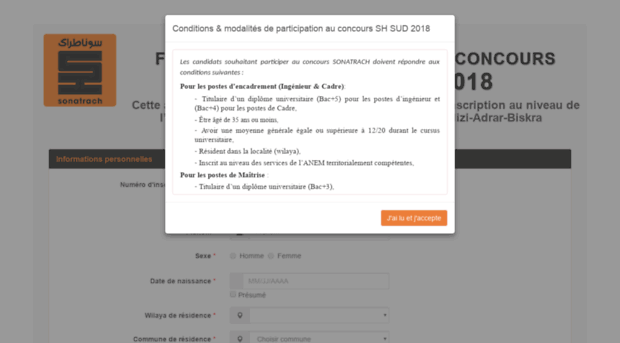 concours-sonatrach2018.iap.dz