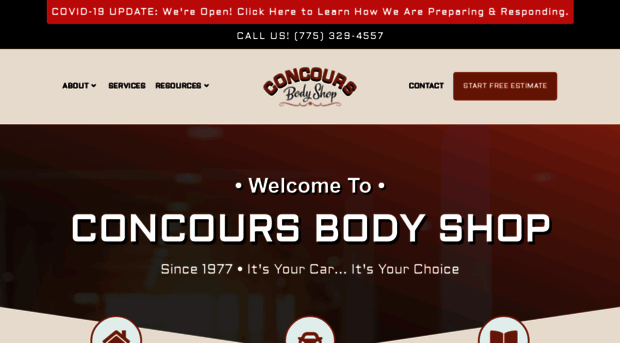 concoursbodyshop.net