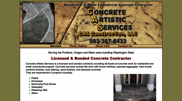 concreteartisticservices.com