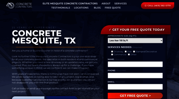 concretecontractorsmesquitetx.com