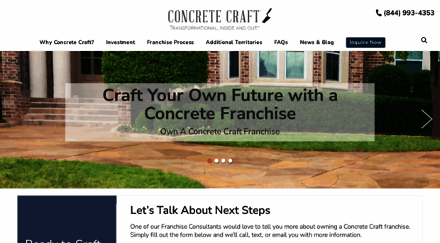 concretecraft.homefranchiseconcepts.com