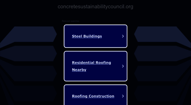 concretesustainabilitycouncil.org