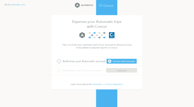 concur.automatic.com