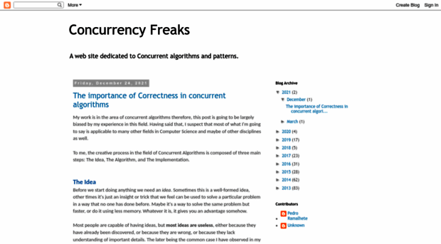 concurrencyfreaks.blogspot.com