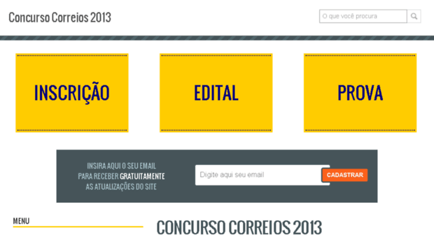 concursocorreios2013.com.br