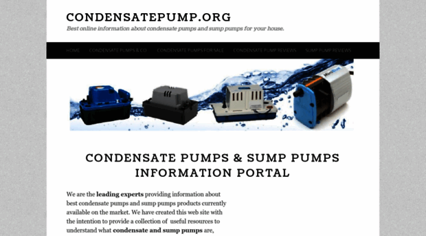 condensatepump.org