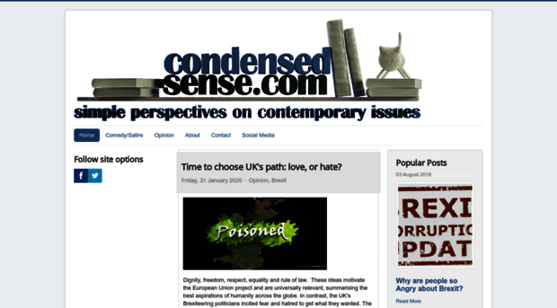 condensedsense.com