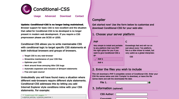 conditional-css.com