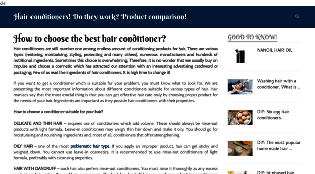 conditionerfordryhair.com