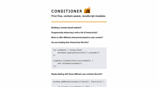 conditionerjs.com