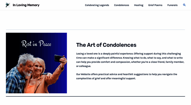 condolencemessages.com