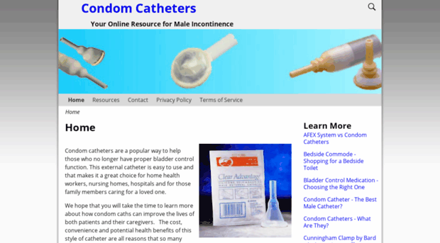 condomcatheters.net