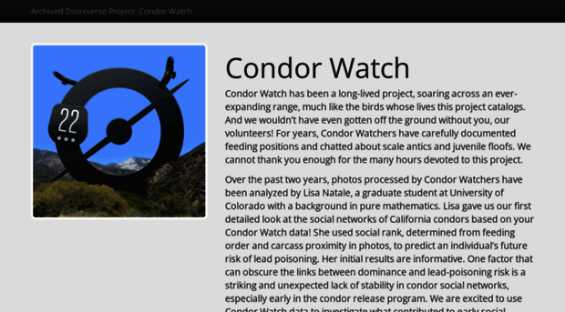 condorwatch.org