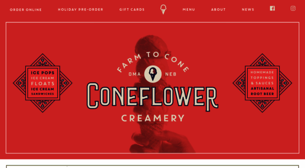 coneflowercreamery.com