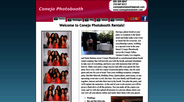 conejophotobooth.com