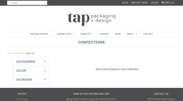 confectioner.tap-usa.com