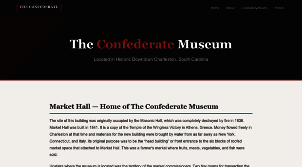 confederatemuseumcharlestonsc.com