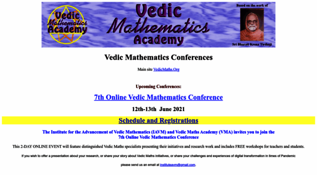 conference.vedicmaths.org