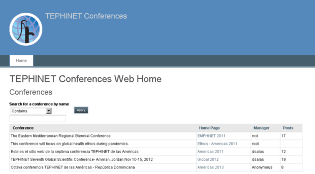 conferences.tephinet.org