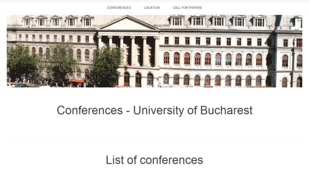 conferences.unibuc.ro